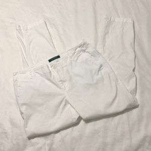 White Ralph Lauren Pants
